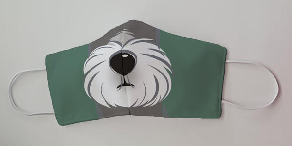 Schnauzer Decorative Face Mask by Caroline's Treasures