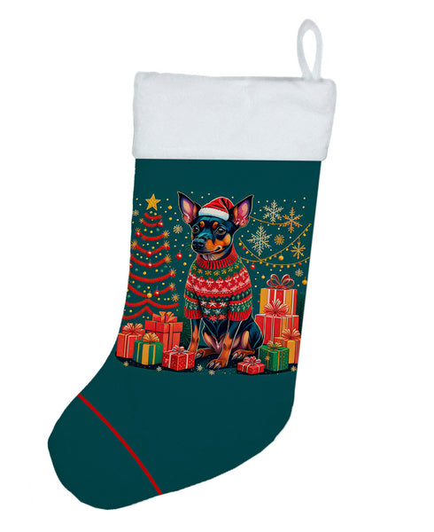 Buy this Miniature Pinscher Christmas Christmas Stocking