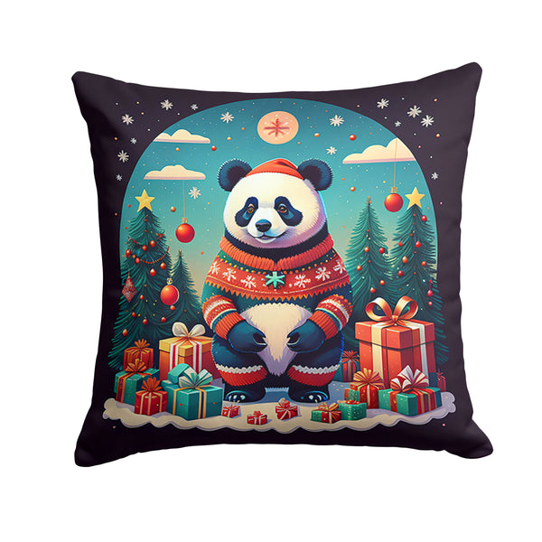 Buy this Panda Christmas Fabric Decorative Pillow