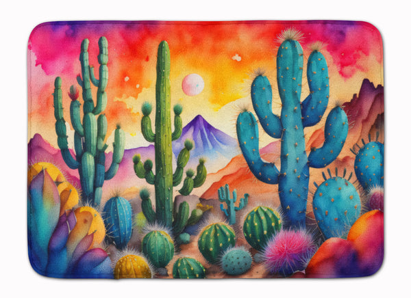 Buy this Cactus in Color Memory Foam Kitchen Mat