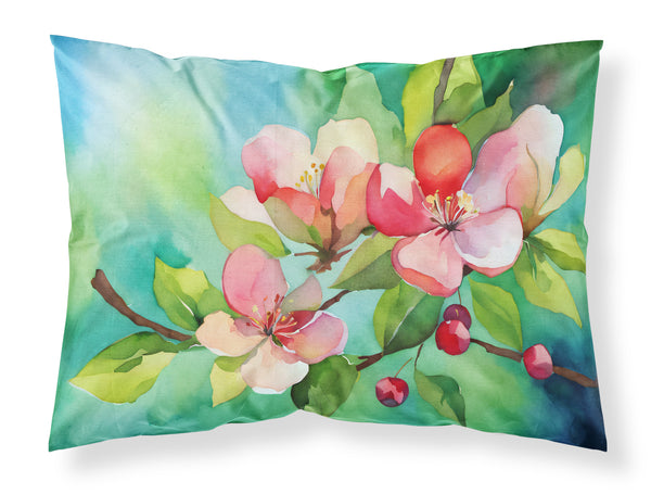 Buy this Arkansas Apple Blossom in Watercolor Fabric Standard Pillowcase