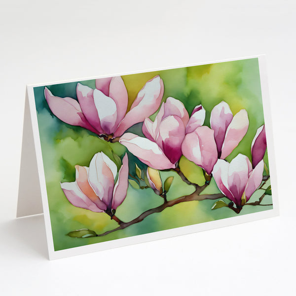 Buy this Mississippi Magnolia in Watercolor Greeting Cards and Envelopes Pack of 8