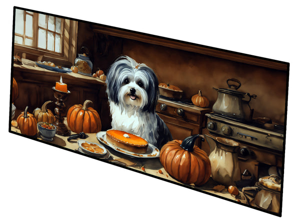 Buy this Havanese Fall Kitchen Pumpkins Runner Mat 28x58