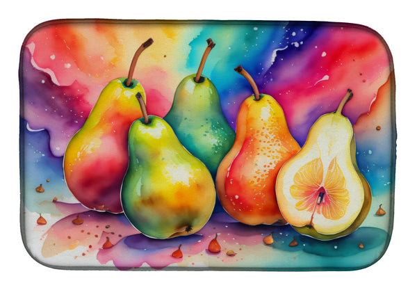 Buy this Colorful Pears Dish Drying Mat