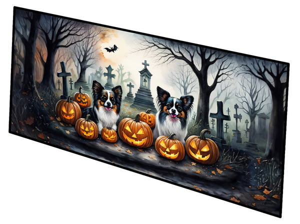 Buy this Papillon Spooky Halloween Runner Mat 28x58