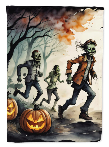 Buy this Zombies Spooky Halloween House Flag