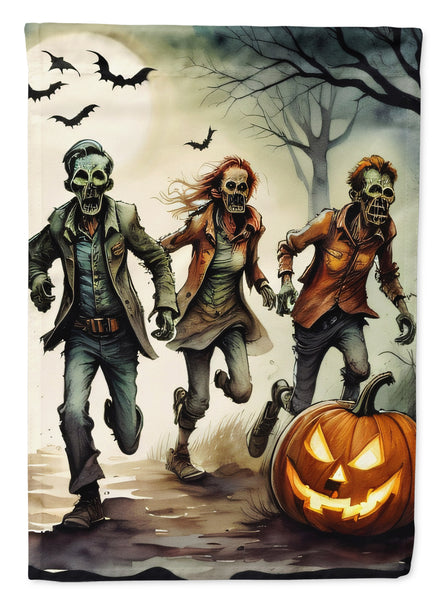 Buy this Zombies Spooky Halloween House Flag