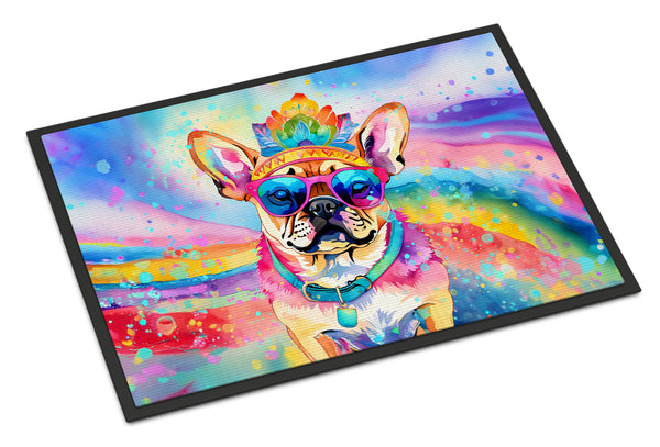 Buy this Pug Hippie Dawg Indoor or Outdoor Mat 24x36