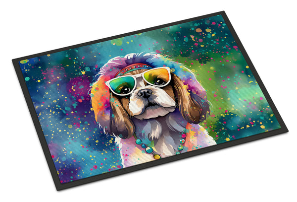 Buy this Shih Tzu Hippie Dawg Indoor or Outdoor Mat 24x36