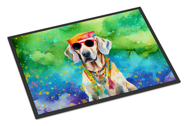 Buy this Weimaraner Hippie Dawg Indoor or Outdoor Mat 24x36