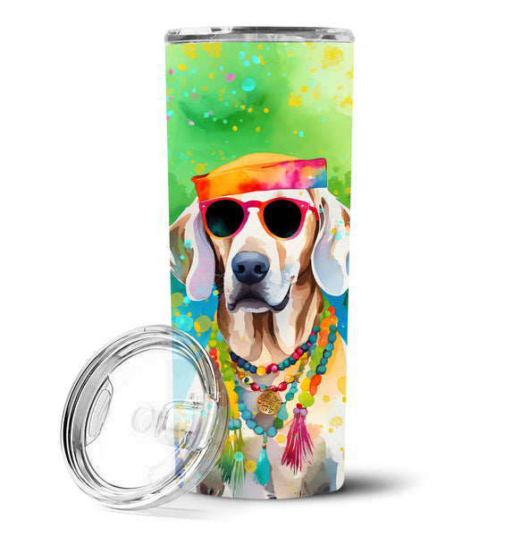 Buy this Weimaraner Hippie Dawg Stainless Steel Skinny Tumbler