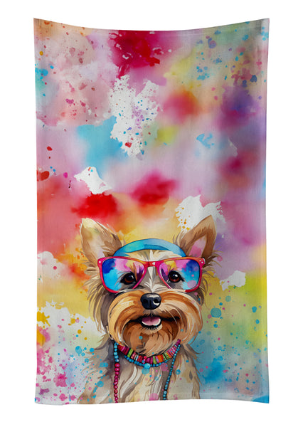 Buy this Yorkshire Terrier Hippie Dawg Kitchen Towel