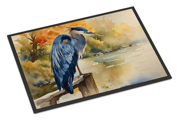 Buy this Blue Heron Doormat