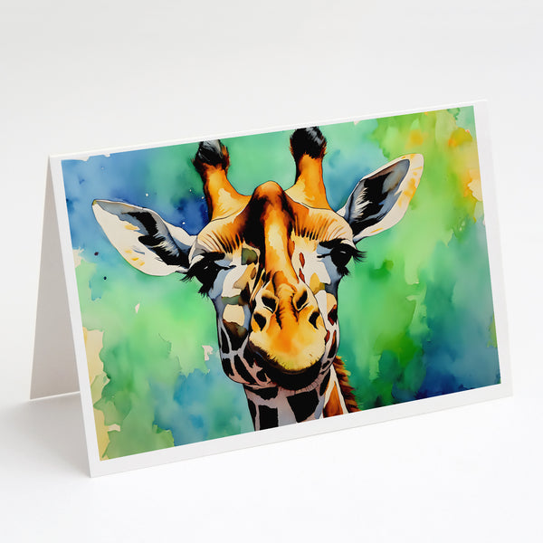 Buy this Giraffe Greeting Cards Pack of 8