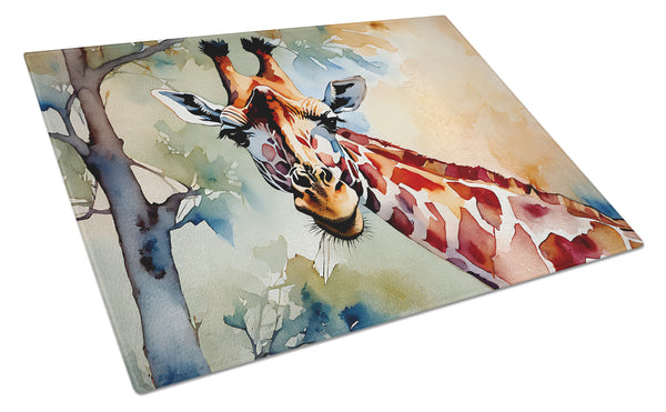 Buy this Giraffe Glass Cutting Board Large