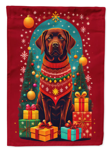 Buy this Labrador Retriever Holiday Christmas Garden Flag