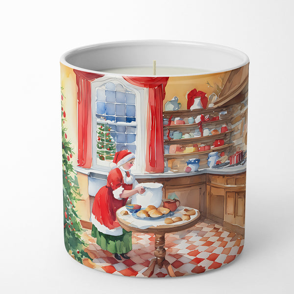 Buy this Cookies with Santa Claus Mrs. Claus Decorative Soy Candle