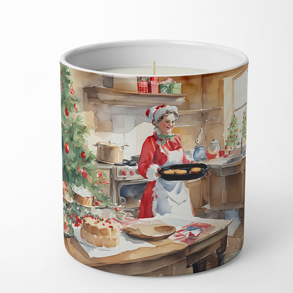 Buy this Cookies with Santa Claus Mrs. Claus Decorative Soy Candle