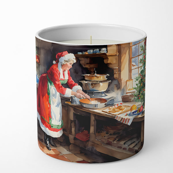 Buy this Cookies with Santa Claus Mrs. Claus Decorative Soy Candle