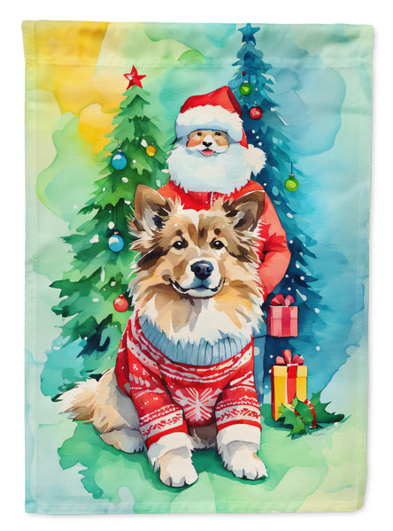 Buy this Finnish Lapphund Christmas Garden Flag