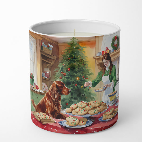 Buy this Irish Setter Christmas Cookies Decorative Soy Candle