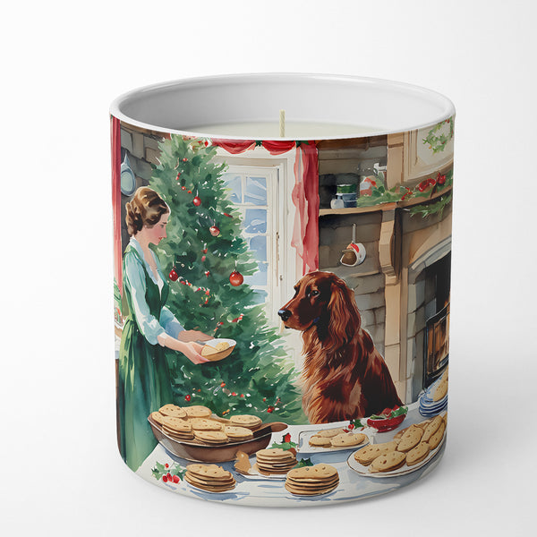 Buy this Irish Setter Christmas Cookies Decorative Soy Candle