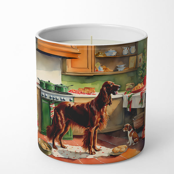 Buy this Irish Setter Christmas Cookies Decorative Soy Candle