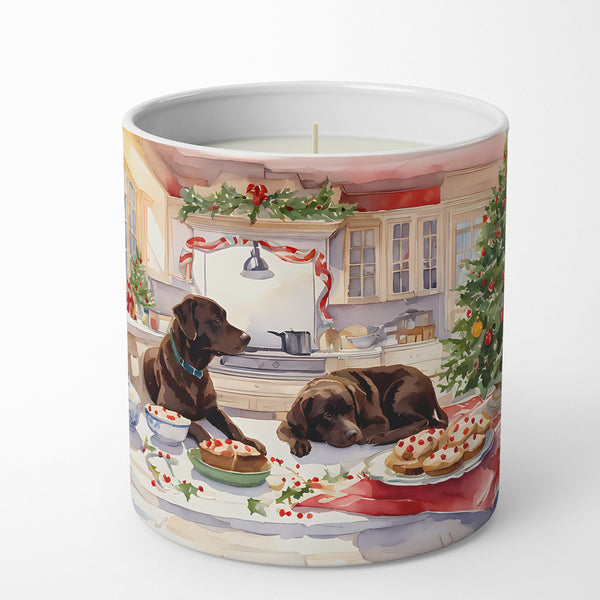 Buy this Labrador Retriever Christmas Cookies Decorative Soy Candle