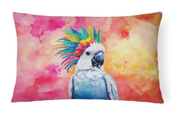 Buy this Hippie Animal Cockatoo Throw Pillow