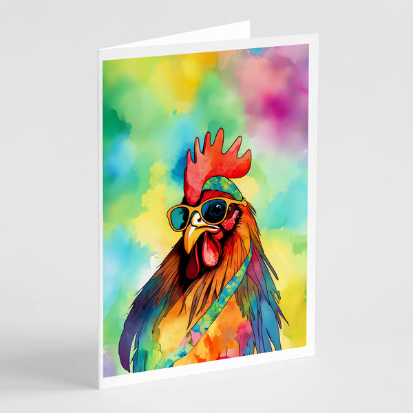 Buy this Hippie Animal Rooster Greeting Cards Pack of 8
