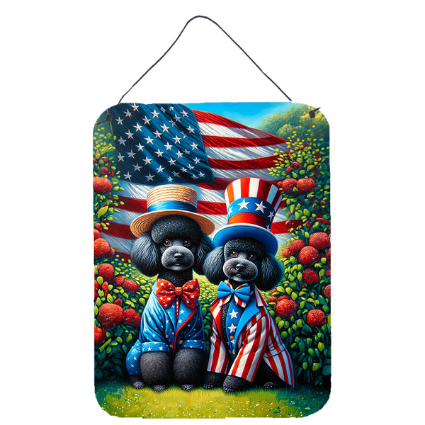 Buy this All American Poodle Wall or Door Hanging Prints