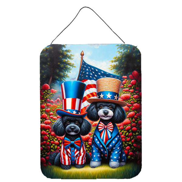 Buy this All American Poodle Wall or Door Hanging Prints