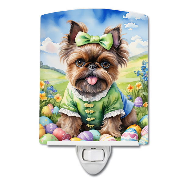 Buy this Brussels Griffon Easter Egg Hunt Ceramic Night Light