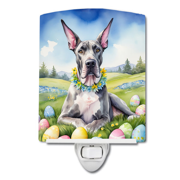 Buy this Great Dane Easter Egg Hunt Ceramic Night Light