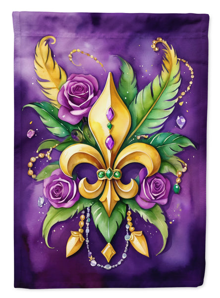 Buy this Fleur de lis Mardi Gras Garden Flag