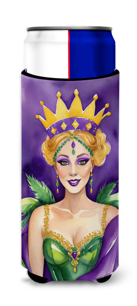 Buy this Queen of Mardi Gras Hugger for Ultra Slim Cans