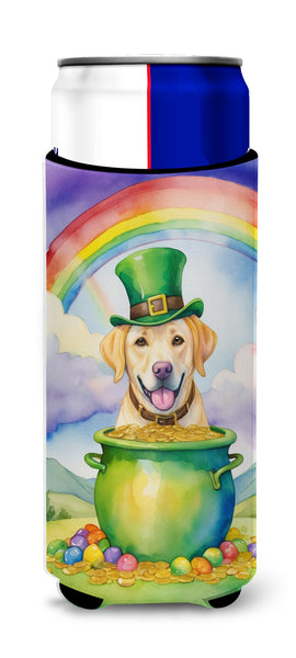 Buy this Labrador Retriever St Patrick's Day Hugger for Ultra Slim Cans