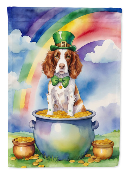 Buy this Welsh Springer Spaniel St Patrick's Day House Flag