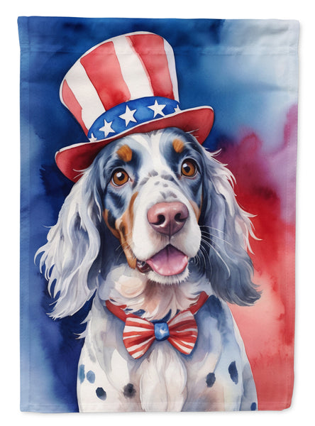 Buy this English Setter Patriotic American Garden Flag