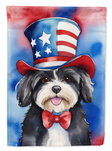 Buy this Havanese Patriotic American House Flag