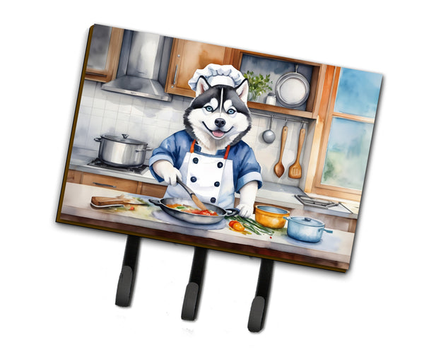 Buy this Siberian Husky The Chef Leash or Key Holder