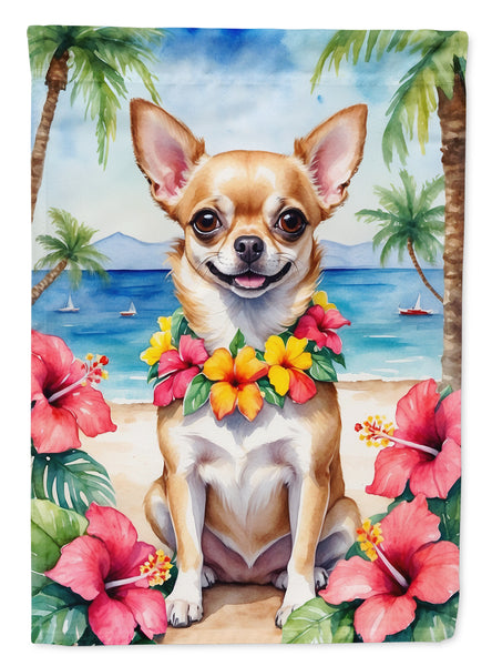 Buy this Chihuahua Luau Garden Flag