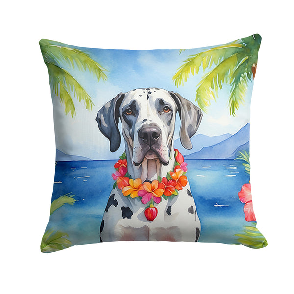 Buy this Great Dane Luau Throw Pillow