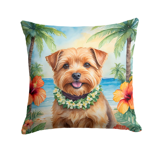 Buy this Norfolk Terrier Luau Throw Pillow