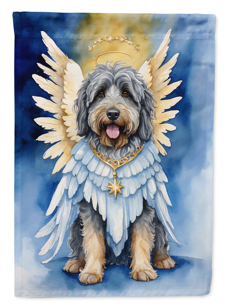 Buy this Bergamasco Sheepdog My Angel Garden Flag