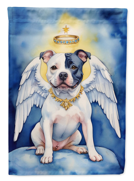 Buy this Staffordshire Bull Terrier My Angel Garden Flag