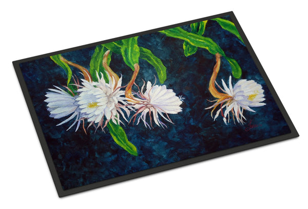 Buy this Night Blooming Cereus by Ferris Hotard Indoor or Outdoor Mat 24x36