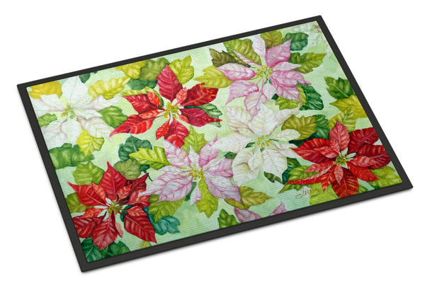 Buy this Poinsettias by Ferris Hotard Indoor or Outdoor Mat 24x36