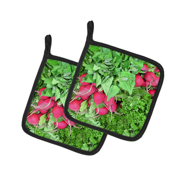 Buy this Raddish by Gary Kwiatek Pair of Pot Holders