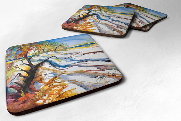 Set of 4 Sand Dune Foam Coasters JMK1272FC - the-store.com